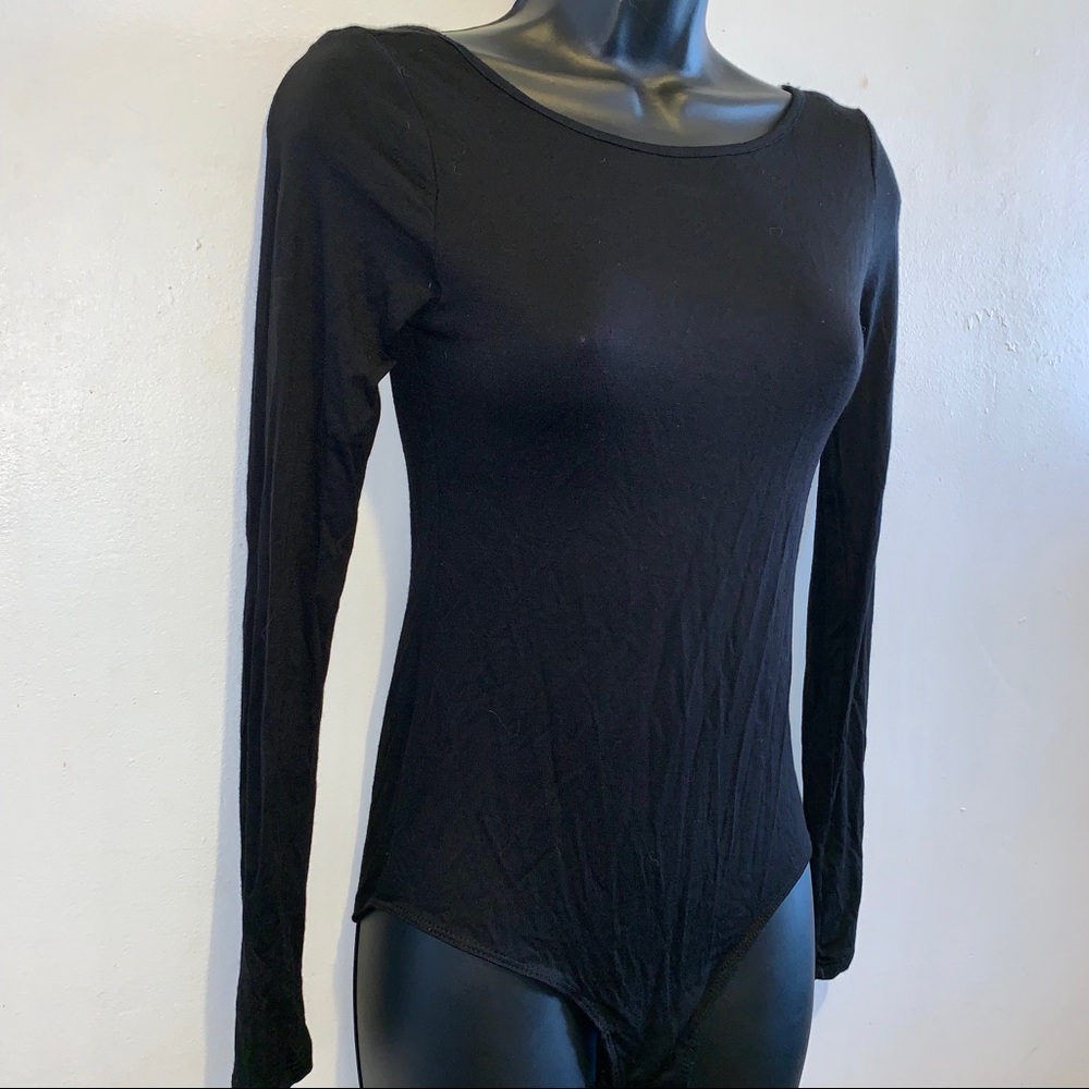 Tresics Black long sleeve body suit